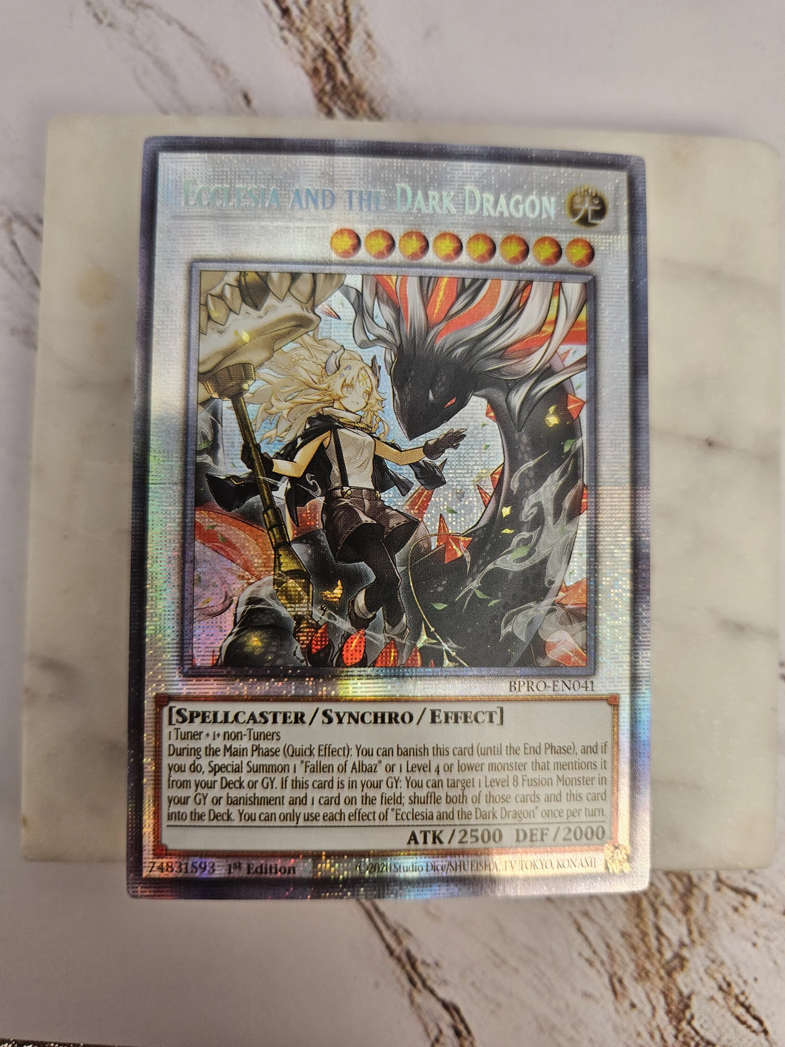 Ecclesia and the Dark Dragon (BPRO-EN041) — ValueTCG